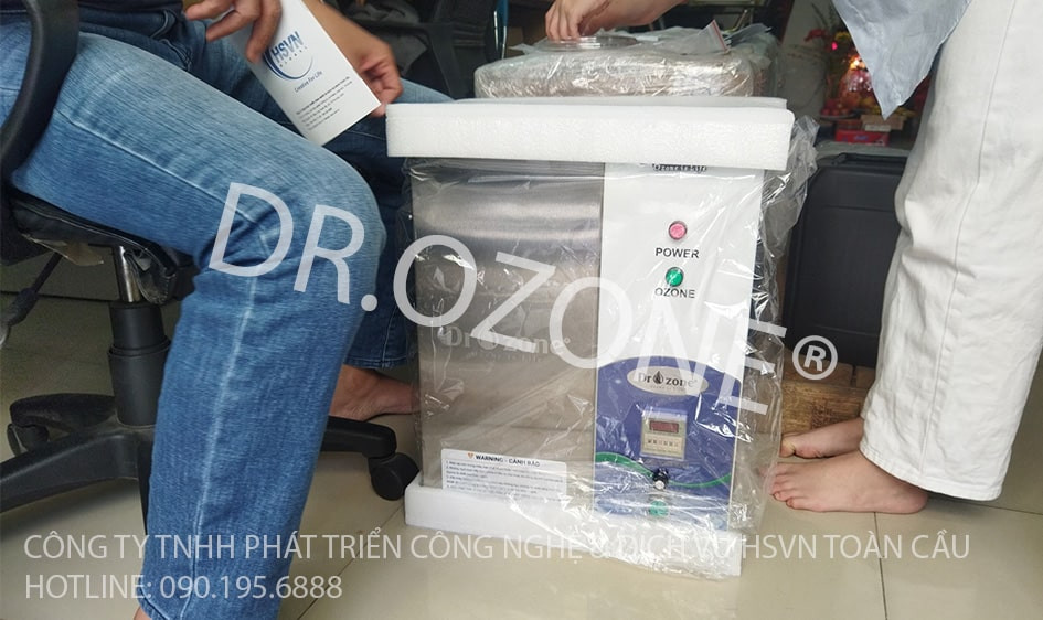 Xử lý nước cho công ty SNG tại Bình Thạnh, Hồ Chí Minh với máy ozone công nghiệp