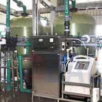 Máy ozone công nghiệp D-125S xử lý nước thải tại VInhomes Greenbay