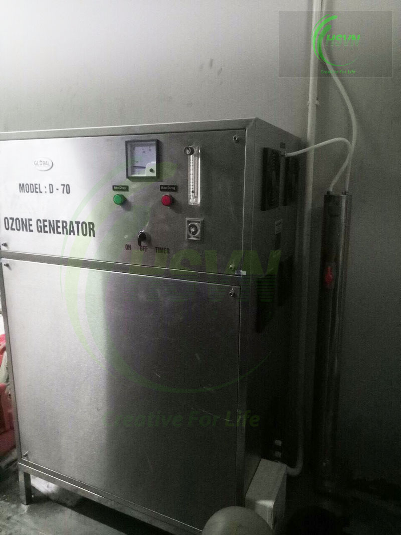 Máy ozone xử lý nước cấp sinh hoạt vinhomes Bắc Ninh