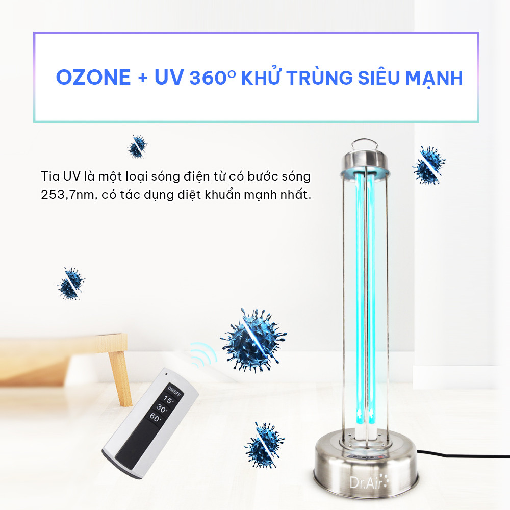 Đèn UV khử trùng không khí Dr.Air UV-100W - 5