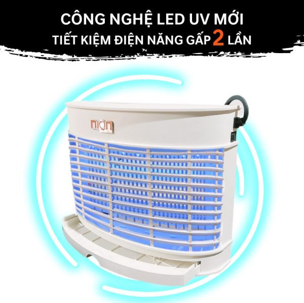Đèn LED bắt muỗi công nghiệp CN100, công suất 5W - 0