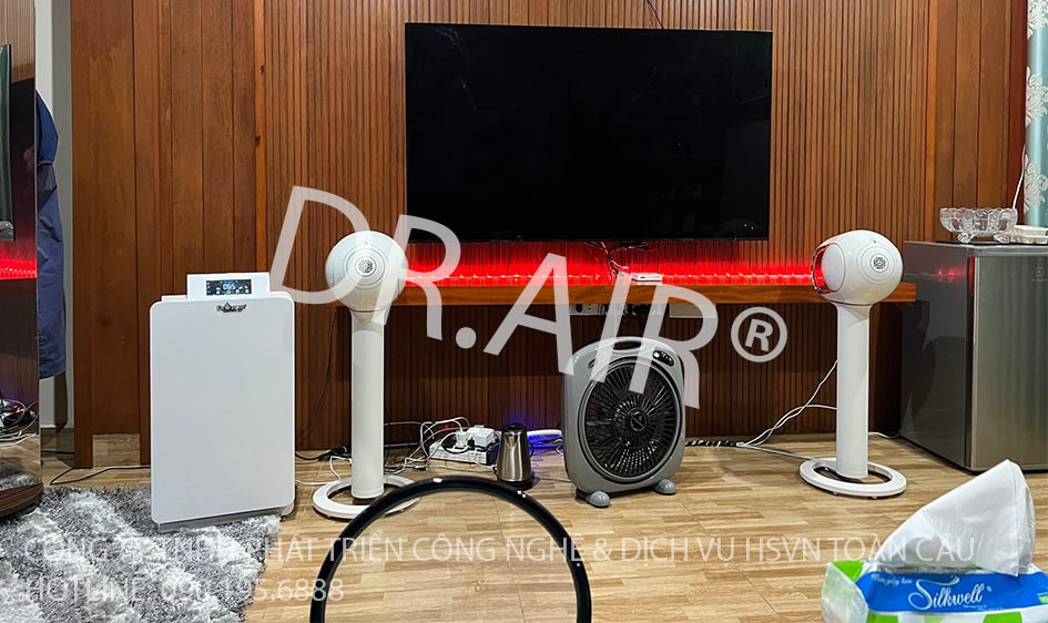 Dr.Air Pro Max - giải pháp loại bỏ bụi mịn cho không gian gia đình tại Thanh Xuân, Hà Nội