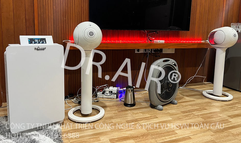 Dr.Air Pro Max - giải pháp loại bỏ bụi mịn cho không gian gia đình tại Thanh Xuân, Hà Nội
