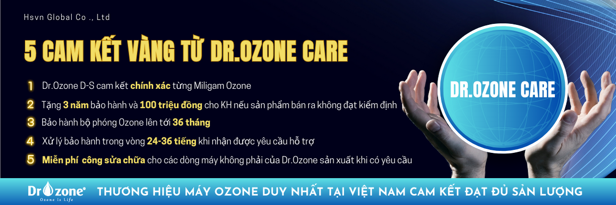 Dr.Ozone cam kết