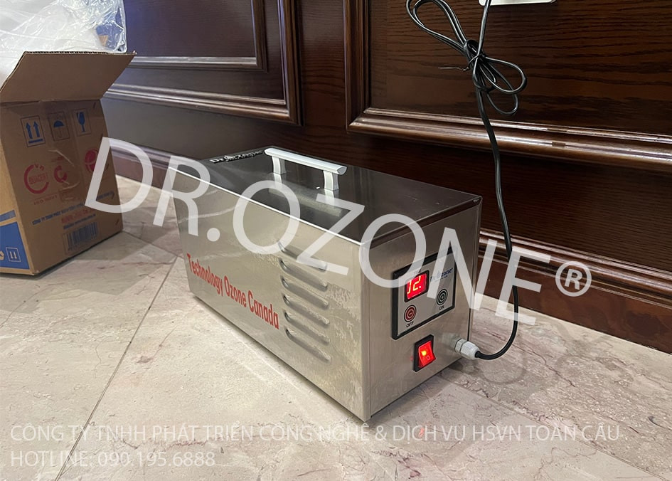 Dr.Ozone Clean C3 - giải pháp khử mùi buồng phòng nhanh chóng cho khách sạn tại Ba Đình, Hà Nội