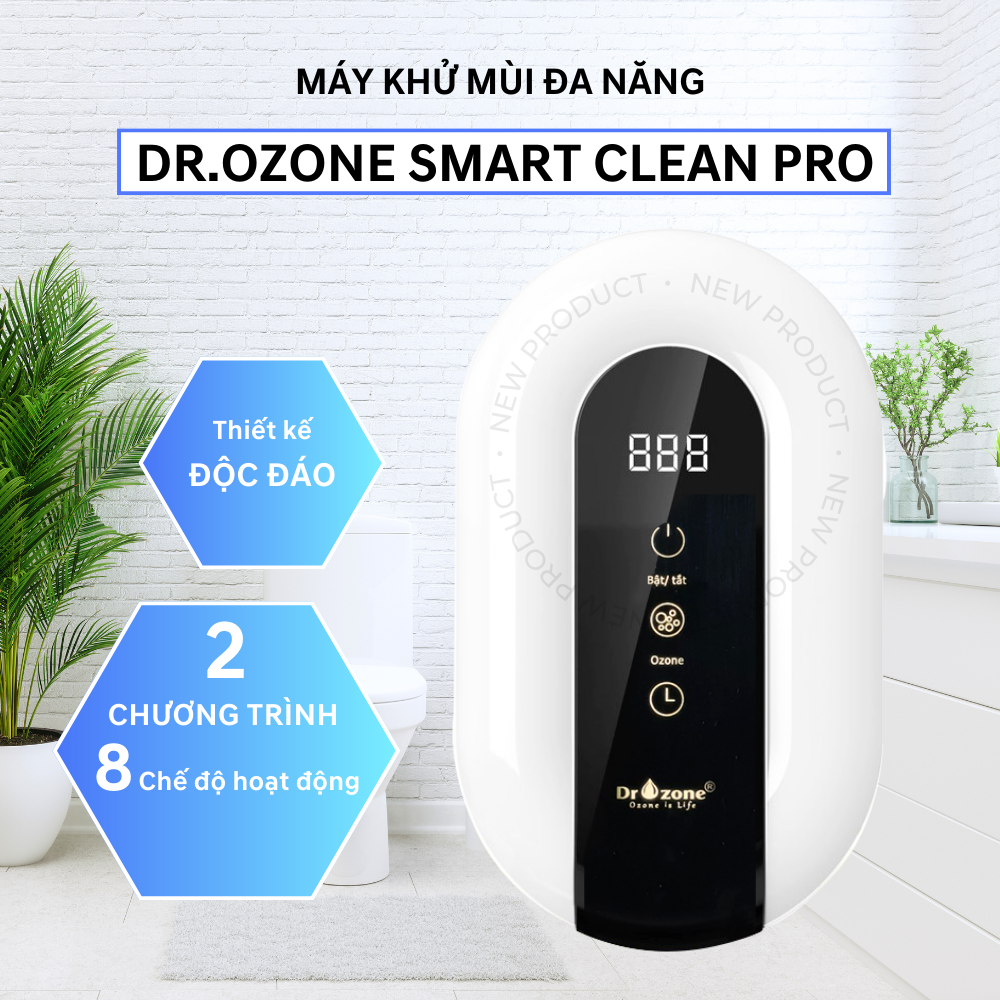 Máy khử mùi đa năng Dr.Ozone Smart Clean Pro - 4
