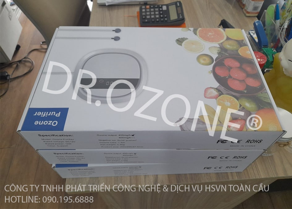 Máy khử độc thực phẩm ozone Dr.Ozone - món quà ý nghĩa dành tặng người thân tại Tân Bình, Hồ Chí Minh