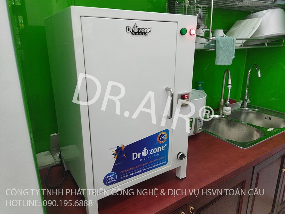 Ứng dụng công nghệ khử trùng kép UV & Ozone vào khử trùng chai lọ cho khách hàng tại Thủ Đức, Hồ Chí Minh
