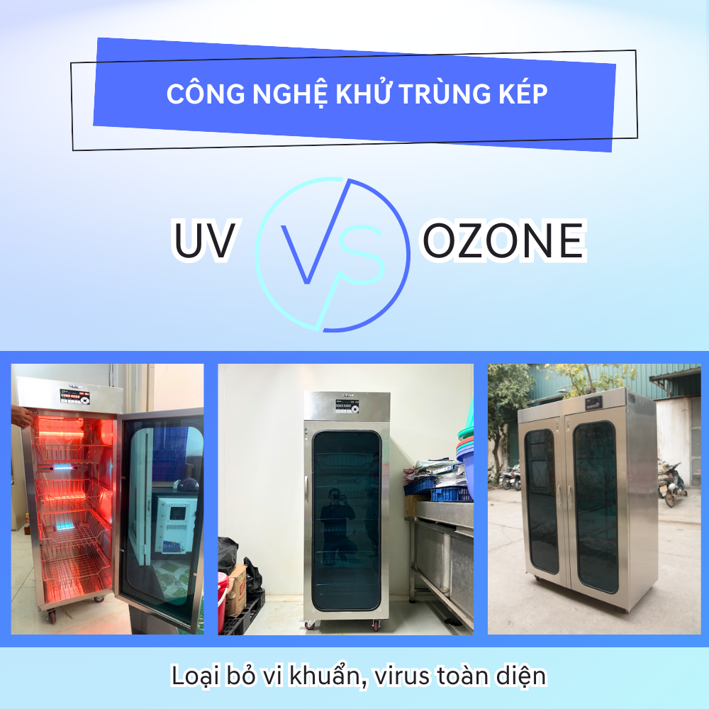 Tủ sấy khử trùng cao cấp Dr.Ozone Luxury SK - 8