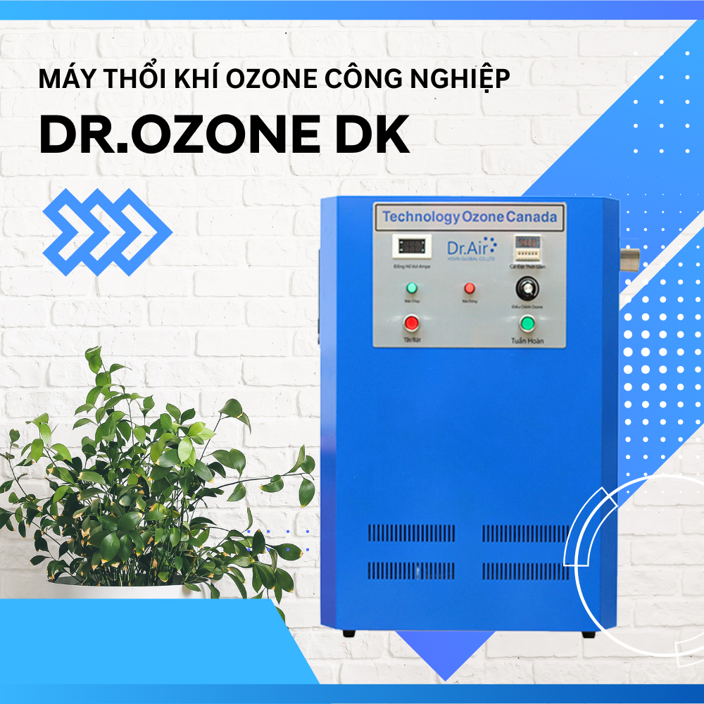 Máy Ozone khử mùi công nghiệp Dr.Ozone DK20 - 6