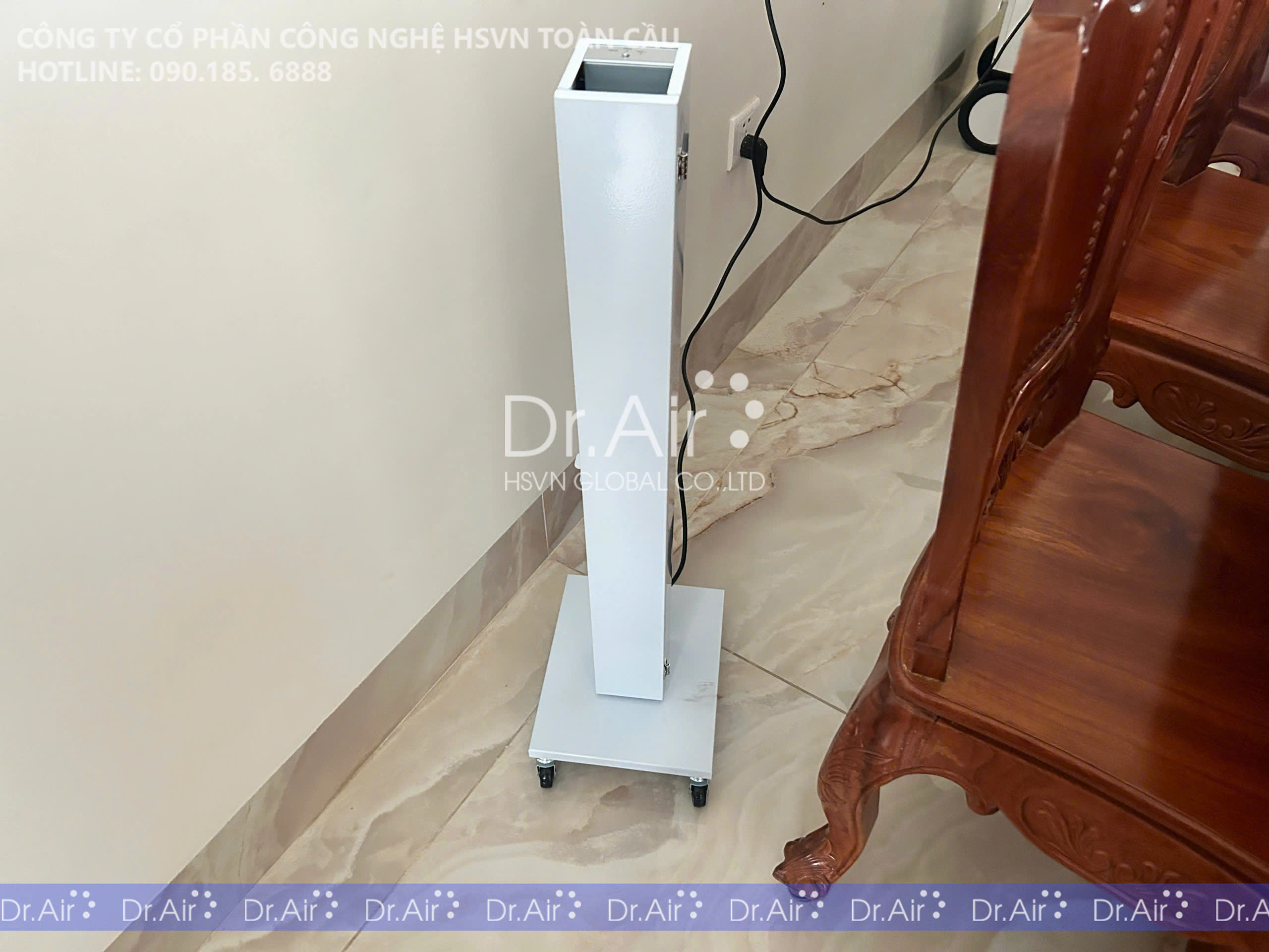 Dr.Air UV-60W - Giải Pháp Diệt Khuẩn Hiệu Quả Cho Phòng Ngủ & Phòng Người Bệnh Tại Gia Đình