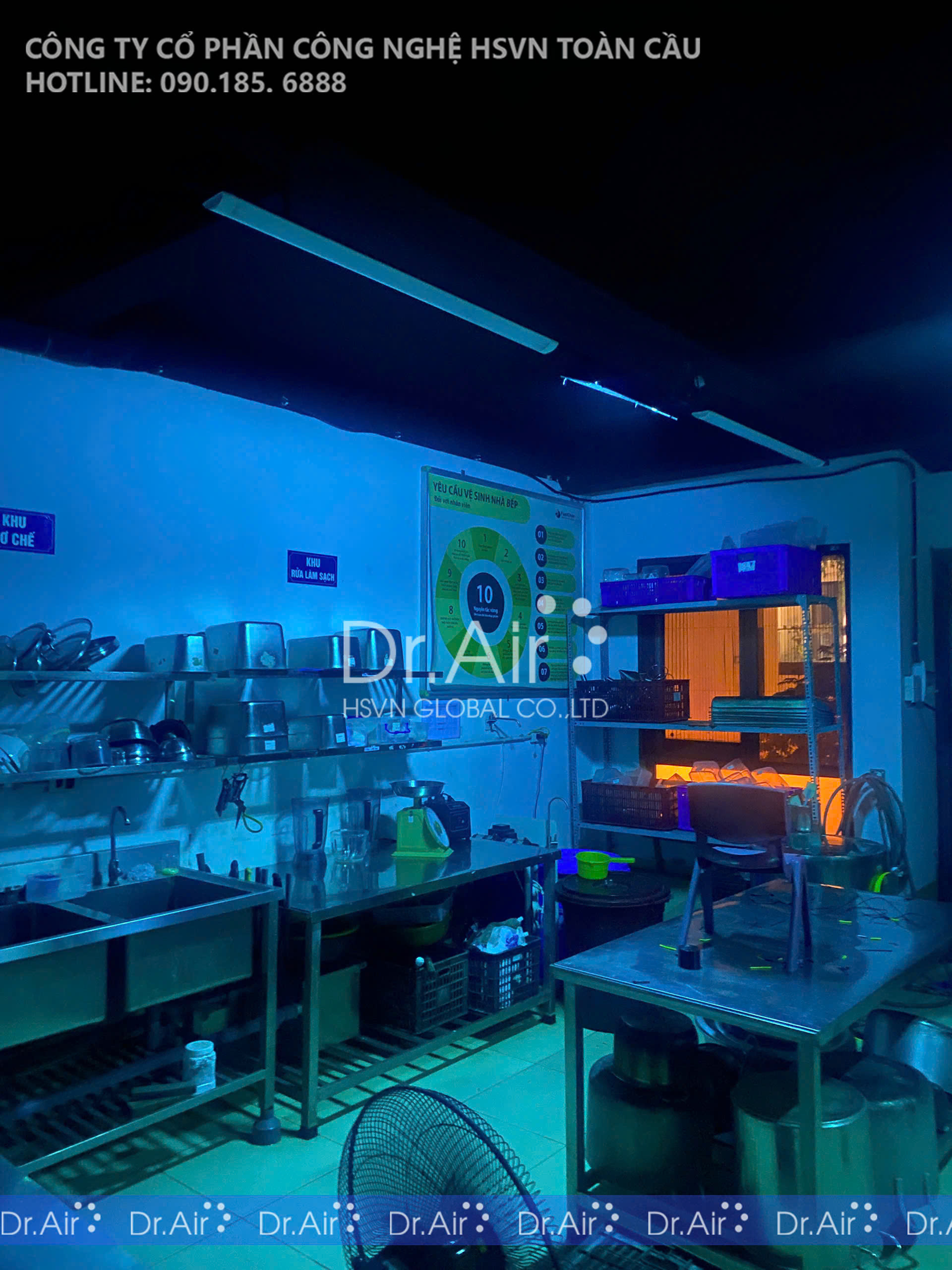 Đèn khử khuẩn Dr.Air UVM 15W