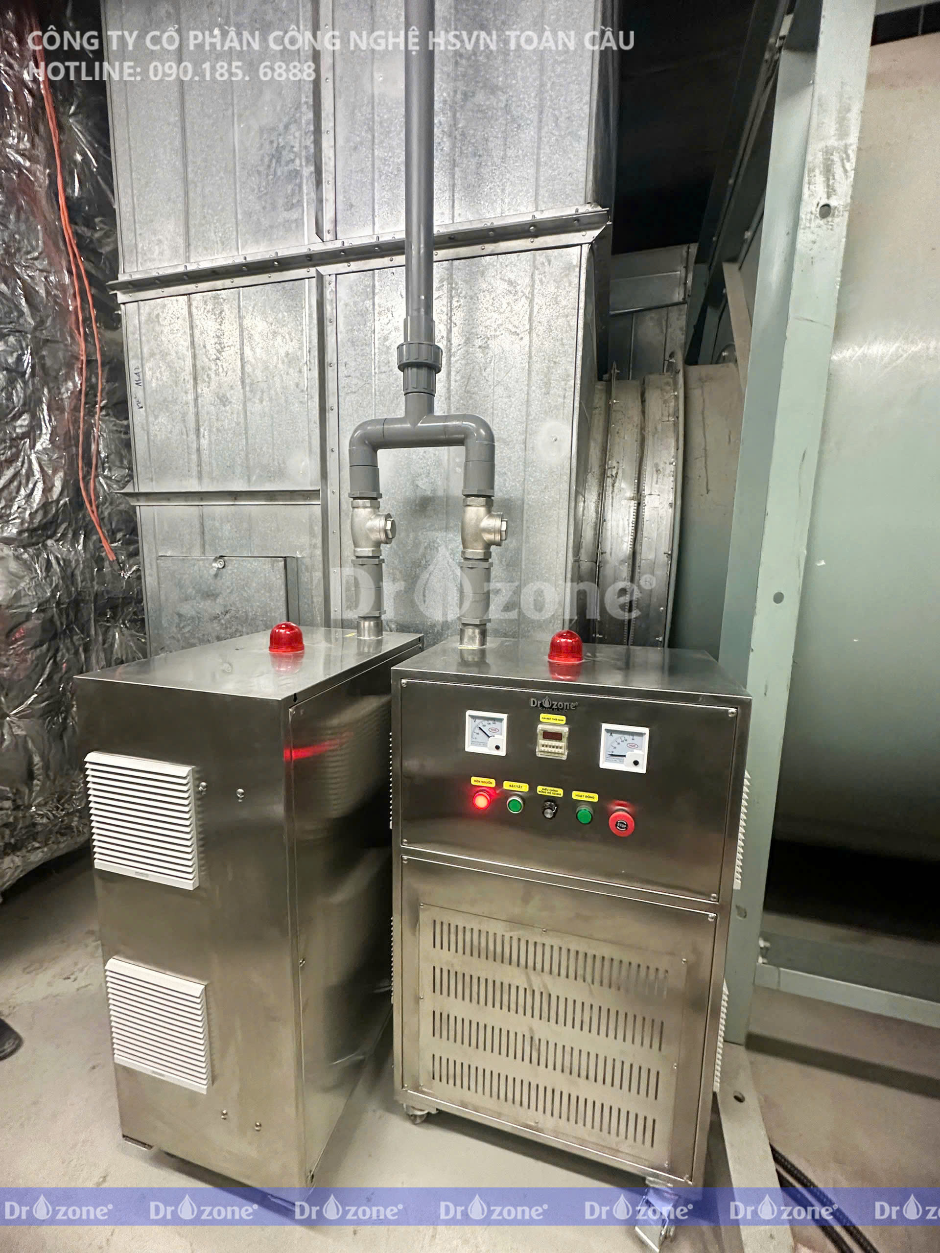 Máy thổi khí Ozone công nghiệp Dr.Ozone HK50