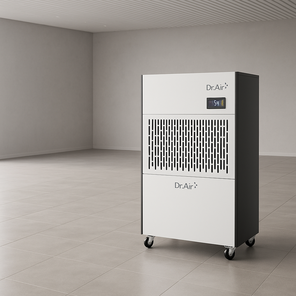 máy hút ẩm công nghiệp với kết cấu kim loại