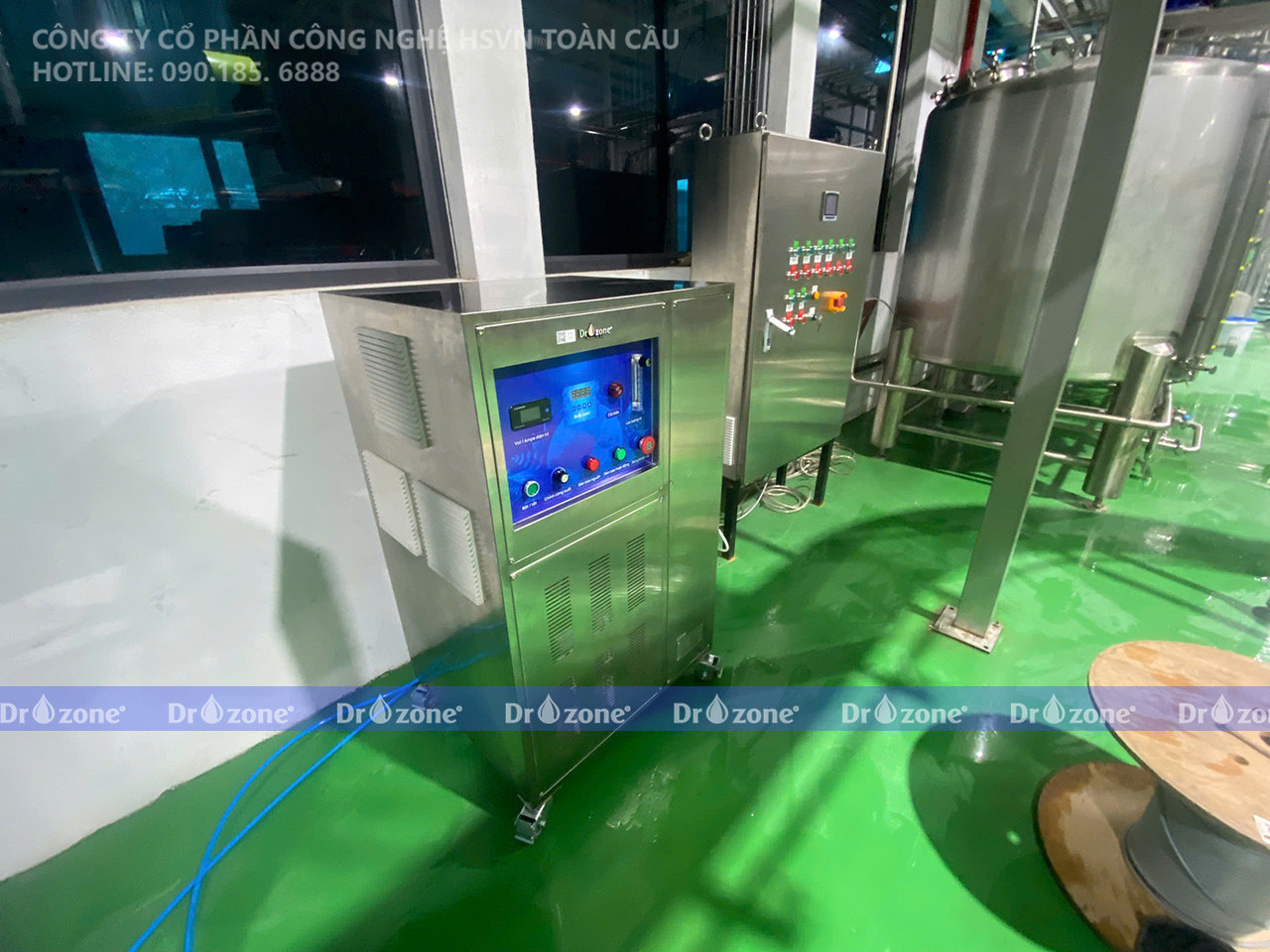 Hệ máy Ozone công nghiệp Dr.ozone D15G thiết kế riêng biệt theo yêu cầu
