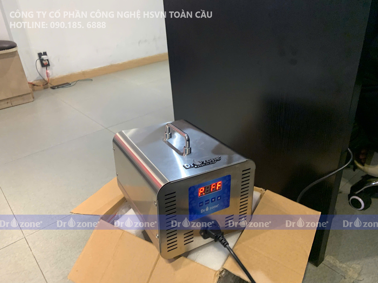 Máy ozone khử mùi phòng khách sạn Dr.Ozone Bacteria CE-03