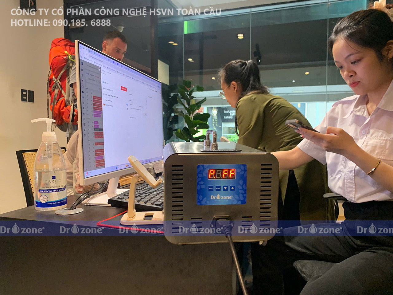 Khách sạn Chotel Tại Quận 1 Ứng Dụng Máy Ozone Khử Mùi Dr.Ozone Bacteria CE-03 Nâng Tầm Chất lượng Dịch vụ