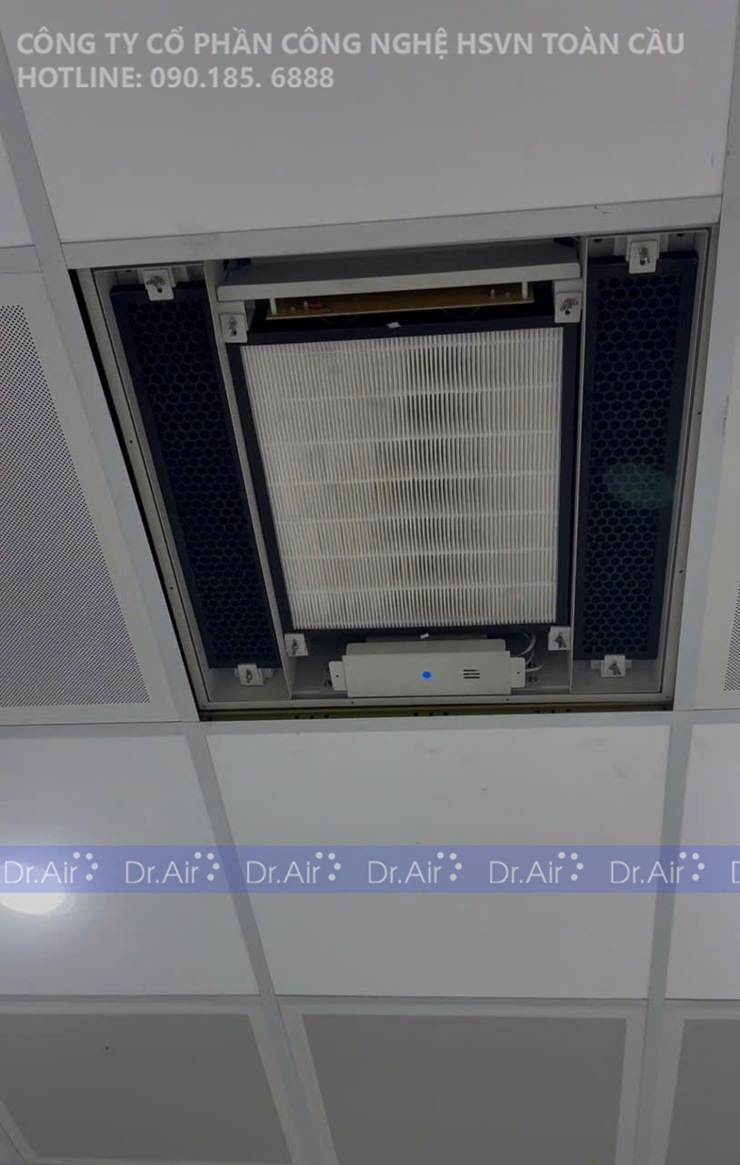 Nâng Tầm Văn Hóa Công Sở Tại Nam Kỳ Khởi Nghĩa: Anh Huy Lựa Chọn Máy Lọc Không Khí Âm Trần Dr.Air Like Boss Cho Phòng Ăn Công Ty