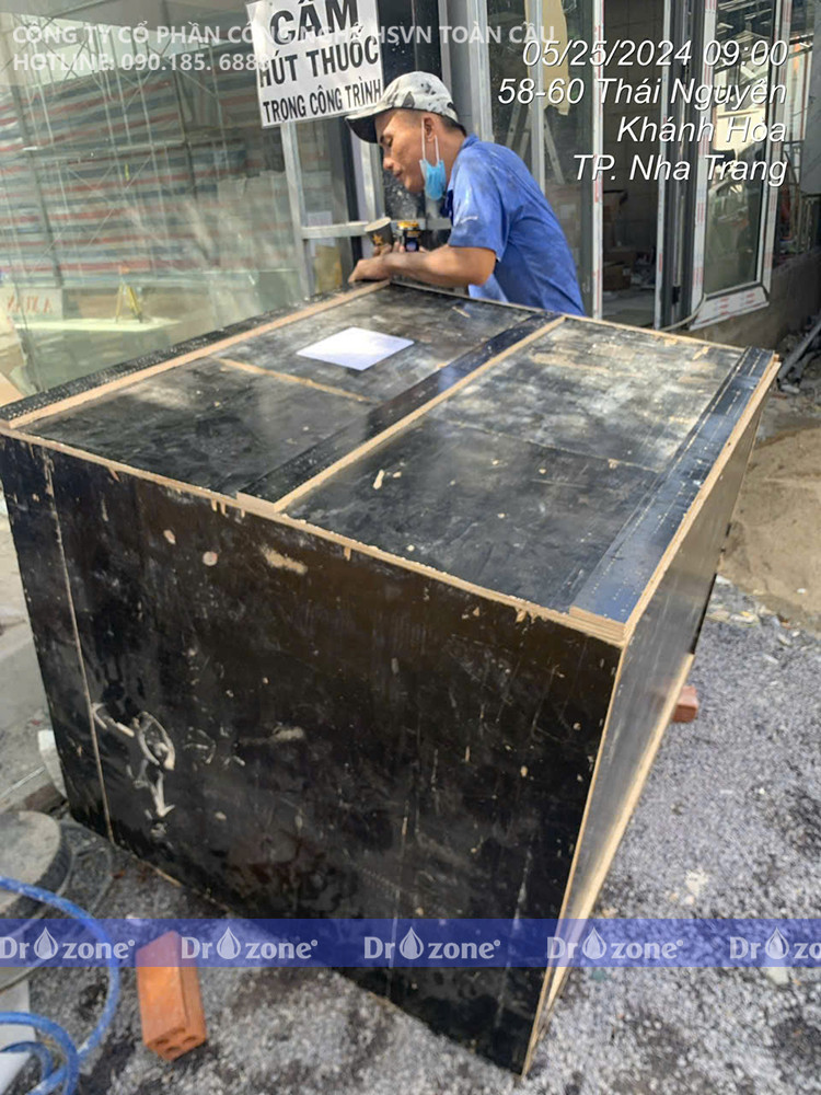 HSVN Toàn Cầu vận chuyển và ban giao hệ máy xử lý khí thải bếp công nghiệp tại Nha Trang