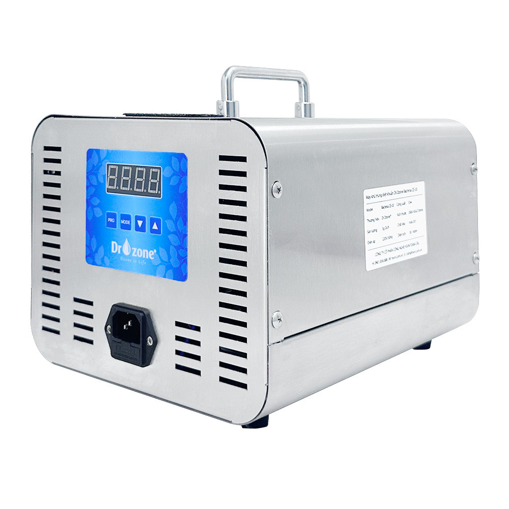 Máy Ozone khử mùi - khử trùng Dr.Ozone Bacteria CE-05 bảng điều khiển điện tử