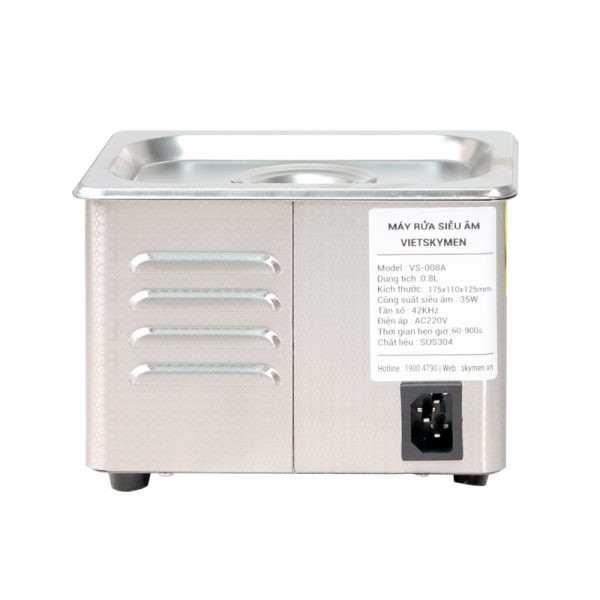 Máy rửa siêu âm HS VS-08A dung tích 0,8L, công suất 35W - 2