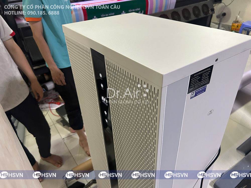 may loc khong khi cong nghiep xu ly mui xuong in dr air df150 plus 2