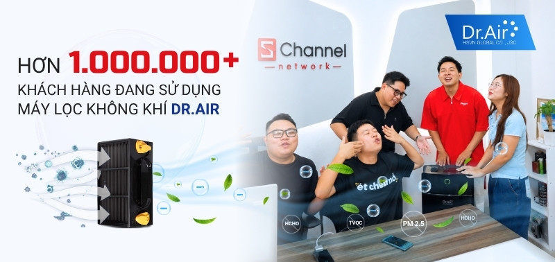 Lọc không khí Dr.Air - D-channel