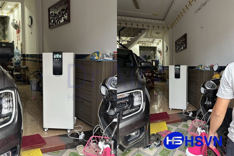 Máy lọc khí cấp khí tươi cục bộ đặt sàn Dr.Air