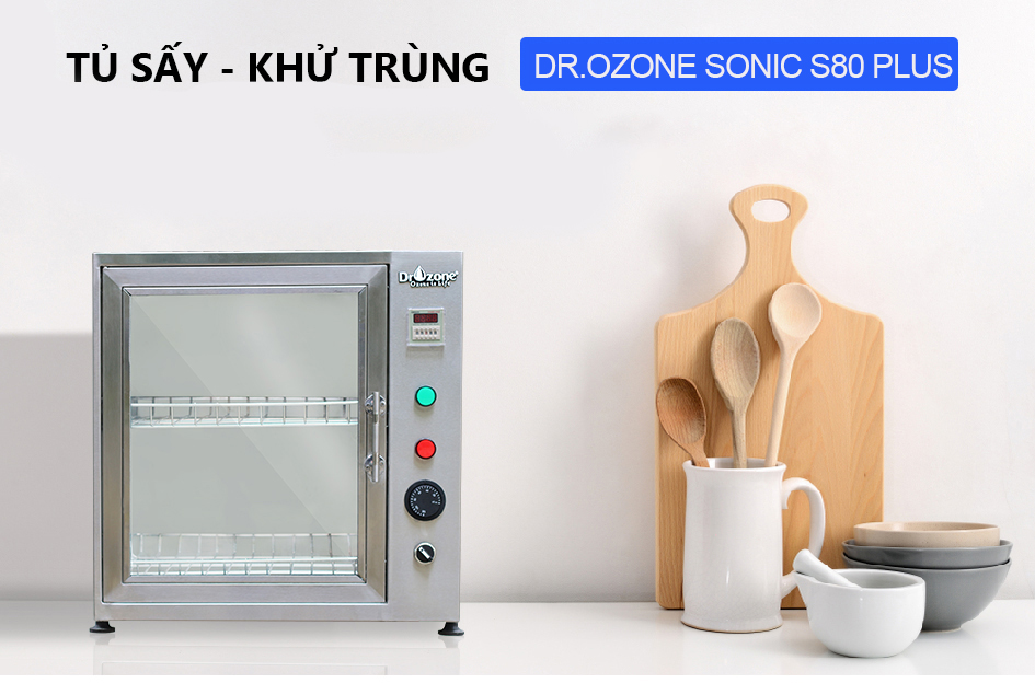 Tủ sấy khử trùng Dr.Ozone Sonic Plus