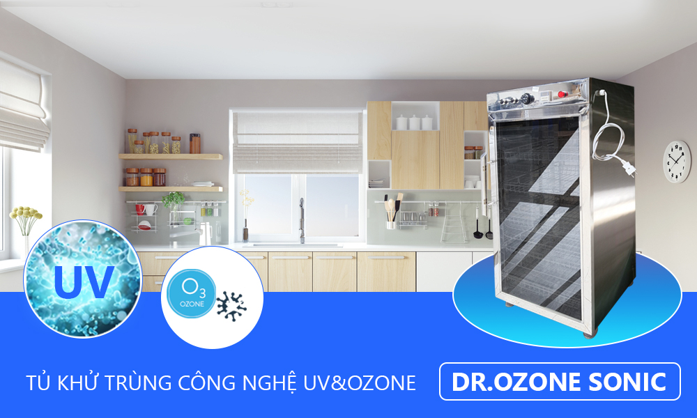 Tủ khử trùng Dr.Ozone Sonic