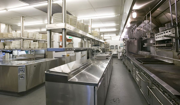 Bếp âu 8 bếp có kệ dưới BA-008 sử dụng phổ biến tại các nhà hàng lớn