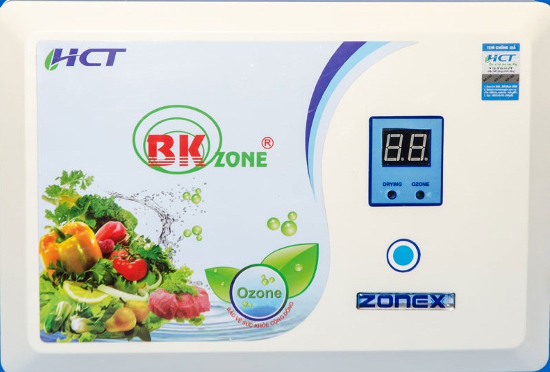 Máy bk ozone khử độc thực phẩm H08.1