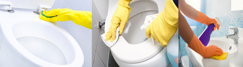 Vệ sinh toilet thường xuyên để xử lý mùi