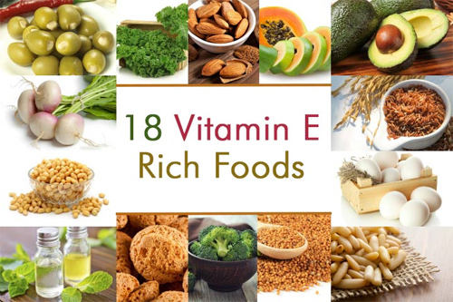 Thực phẩm chứa nhiều vitamin E