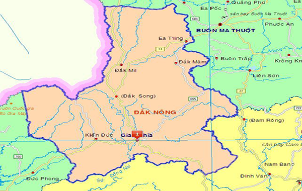 Tình hình xử lý nước thải tại tỉnh ĐắK Nông
