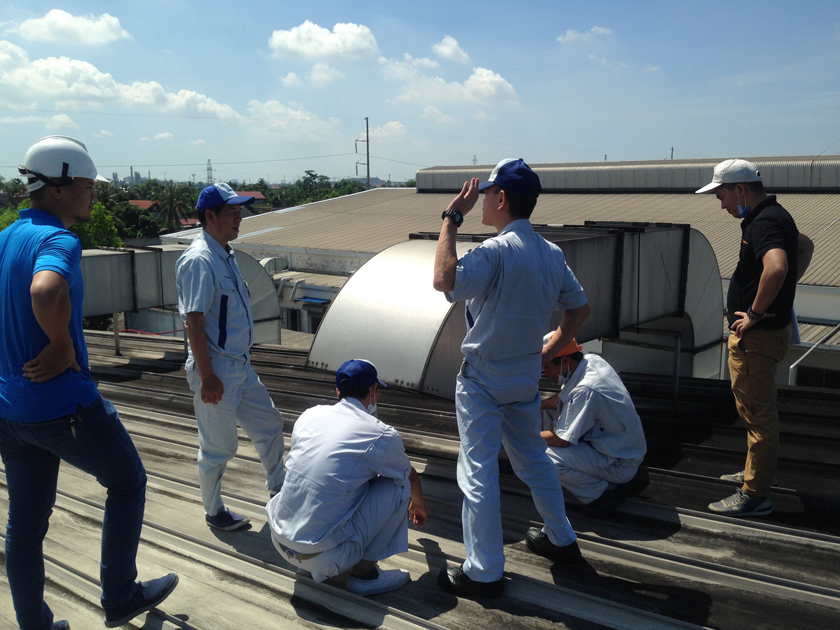 HSVN Global khảo sát lắp đặt máy ozone công nghiệp tại nhà máy Synztec Hải Phòng