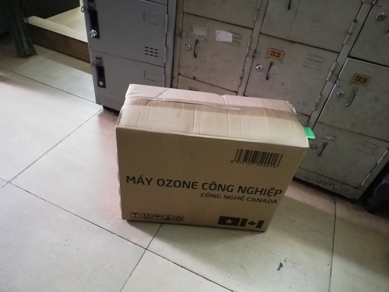 Lắp đặt máy ozone công nghiệp khử mùi cho công ty TNHH chế tạo máy Thái An