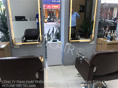 ZiO Salon khử mùi hoá chất làm tóc tại nhiều cơ sở trên địa bàn Hà Nội