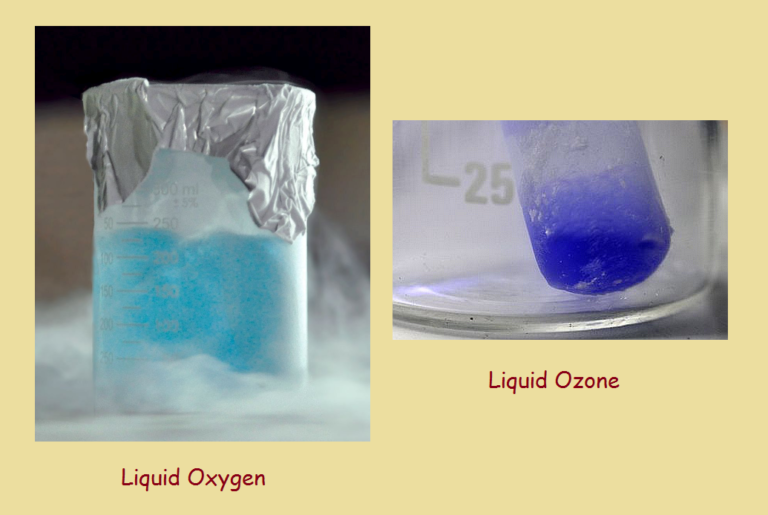 Oxy lỏng và ozone lỏng