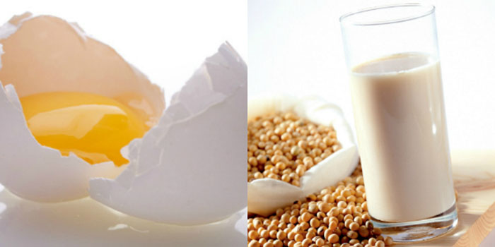 Sữa đậu nành và trứng gà không nên kết hợp với nhau