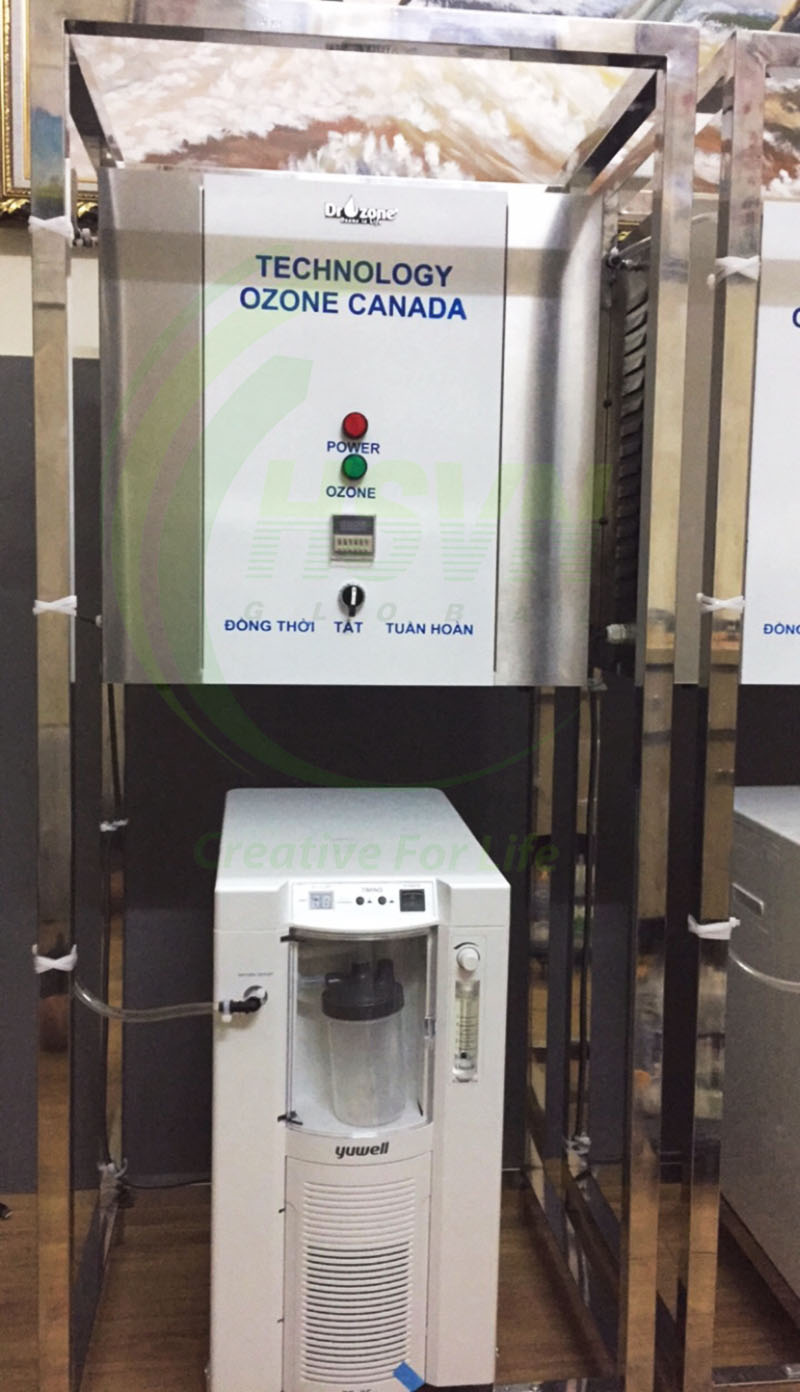 Xử lý nguồn nước bằng máy ozone công nghiệp